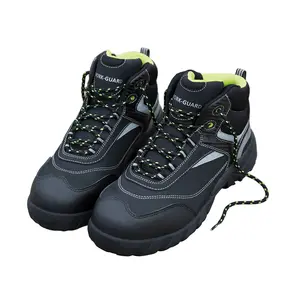 WORK-GUARD by Result Mens Blackwatch Nubuck Safety Boots Black/Silver (6 UK)