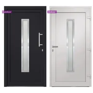 Fechteler Front Door Anthracite / Right Handing / 200cm H x 98cm W x 7cm D