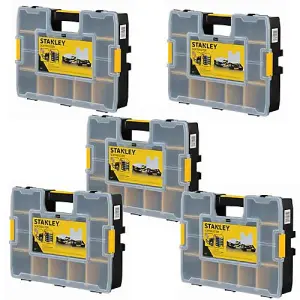 Stanley 1-94-745 Sortmaster Organiser Five Pack Connectable STA194745 x5