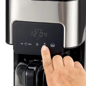 Ariete 1398 Digital Filter Coffee Machine 1.5 Litre Capacity, Stainless Steel