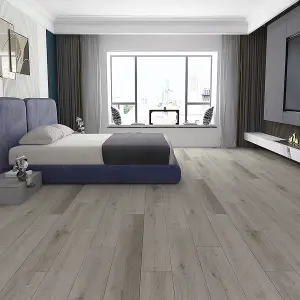 Royal Click Pro - Weathered Grey Oak LVT Luxury Vinyl Flooring 2.19m²/pack