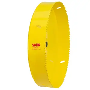 Saxton HSS Hole Saw M42 Bi-Metal 8% Cobalt Heavy Duty (14mm - 230mm) - 230mm (9.1/16")