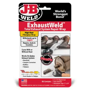 J-B Weld ExhaustWeld 2" x 72" Repair Wrap White