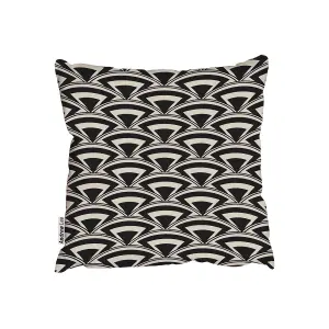 Retro seamless pattern in art deco (Outdoor Cushion) / 45cm x 45cm