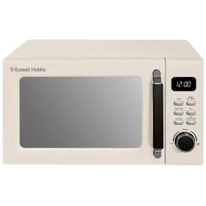 Russell Hobbs Microwave 20 Litre 800W Stylevia Digital Cream RHM2026C