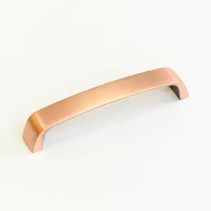 128mm Copper Cabinet Handle Brushed Antique Rose Gold Kitchen Cupboard Door Drawer Pull Wardrobe Furniture Replacement