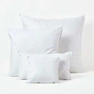 Homescapes Duck Down Cushion Pads Inner Insert Filler Machine Washable 30 x 30 cm (12 x 12")