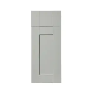 GoodHome Alpinia Painted Matt grey wood effect Shaker Door & drawer 300mm