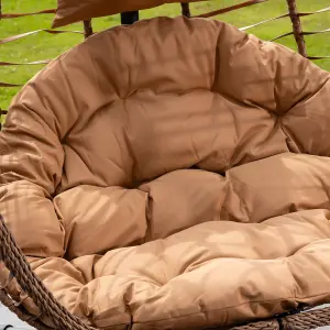 Risborough Swing Egg Pod Chair - Brown