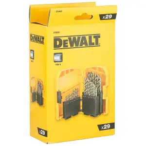 Dewalt DT5929 29 Piece HSS Extreme Metal Drill Bit Set + Case DT5929-QZ