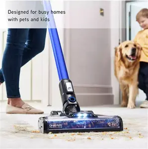 VAX Blade 4 Pet & Car Cordless Vacuum Cleaner, Grey/Blue