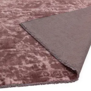 Pink Luxurious Modern Abstract Rug for Dining Room Bed Room and Living Room-120cm X 180cm