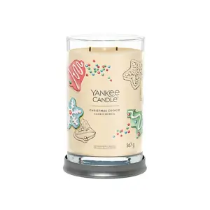 Yankee Candle Christmas Cookie Signature Large Tumbler Candle - 567g