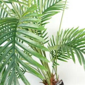 150cm Artificial Areca Palm Tree Potted in Black Pot