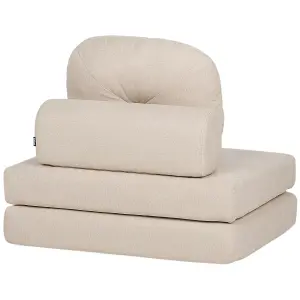 Beliani Modern Sofa Bed OLDEN Light Beige