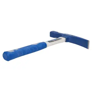 24oz Brick Layers Building Hammer Chisel Masonry Chipping with Fibreglass Shaft