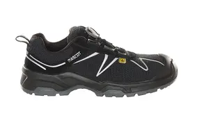 Mascot Footwear Safety Shoes S3 with BOA (Black/Silver) (UK 12)