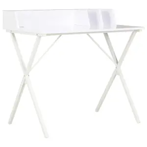 Berkfield Desk White 80x50x84 cm