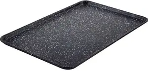 Scoville Neverstick Non-Stick Aluminium Baking Tray, 31Cm, Black