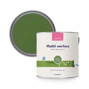 Joules Upper Bridge Green Multi-Surface Matt Emulsion 2.5L