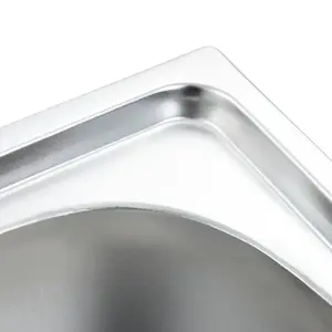 Berkfield Kitchen Sink Double Basin with Strainer & Trap Stainless Steel