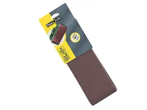 Flexovit Cloth Sanding Belt 610 x 100mm Assorted (Pack 6)