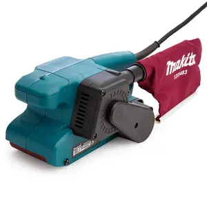 Makita 9911 3" Corded Belt Sander with Dust Bag - 240V