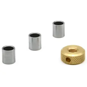 Rotur Pen Mandrel Spares - Spacers & Brass Nut