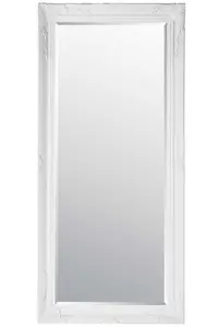 MirrorOutlet Buxton White Full Length Mirror 170 x 79 CM