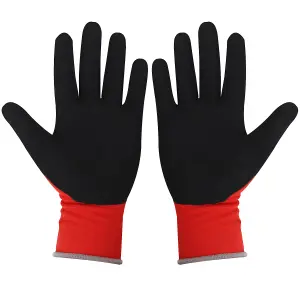 Excel Pro-Series Builder Gloves Red & Black Size XL Pack of 12