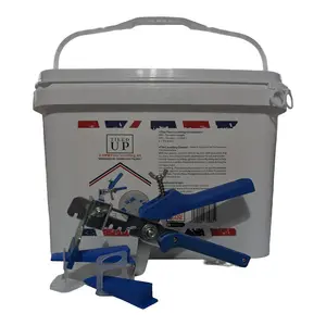 Tiled Up  Floor Levelling System - Pack Includes 200 Clips-400 Wedges & Application Pliers