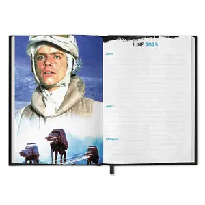 Star Wars 2025 Action Pose A5 Diary Multicoloured (One Size)