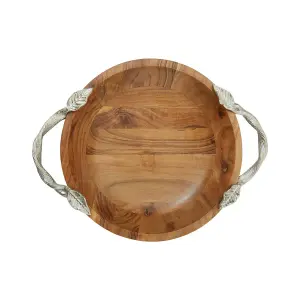 Interiors by Premier Vine Acacia Wood Bowl