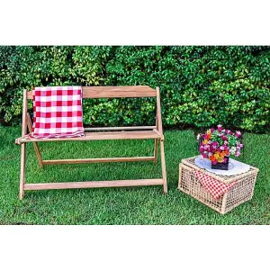 TRAMONTINA FOLDING GARDEN BENCH