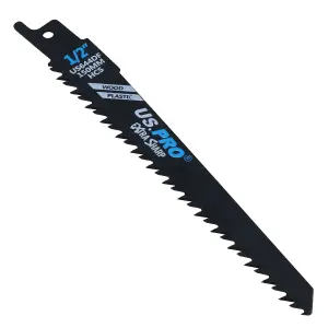 150mm Reciprocating Saw Blade 5 TPI Cutting Wood Plastic Sharp Fast Cut 5pk