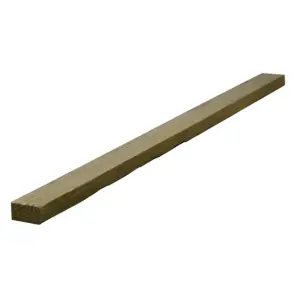 PACK OF 15 (Total 15 Units) - 25mm x 50mm Sawn Softwood Carcassing Treated Green Timber - 3600mm Length