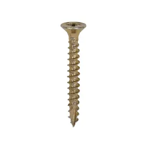 TIMCO Classic Multi-Purpose Countersunk Gold Woodscrews - 3.0 x 25 (200pcs)