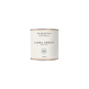 Laura Ashley Silver White Matt Emulsion paint, 100ml