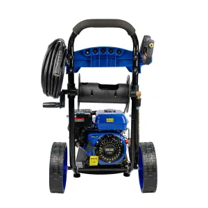 POLLOR High Power Petrol Pressure Washer 20M Hose 3500 PSI 242 Bar Jet Wash 9L/min