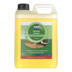 Nilco SVTN225DECK 2.25L Garden Decking Cleaner 2.25 Litre Concentrated x 6