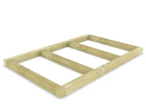 Wooden shed bases 6x4 (W-180cm x D-118cm), made of 38mm x 89mm