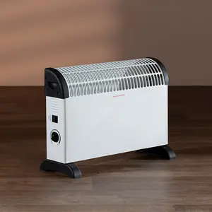 Daewoo Portable Convector Heater Thermostat 3 Heat Settings 750W to 2000W Portable Bedroom Office Kitchen