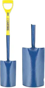 Pegdev - PDL CARTERS TRENCHING GPO TRENCHER SHOVEL SPADE POLY FIBRE POLYFIBRE 2 WAY WITH LUG