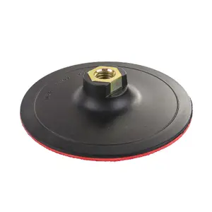 Hook & Loop 125mm Rubber Backing Pad for Angle Grinder Sander Polisher Discs M14