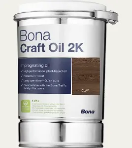 Bona Craft Oil 2K Clay 1.25 Litres