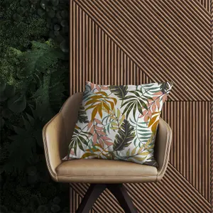 Tropical Leaves Outdoor Cushion 60cm x 60cm