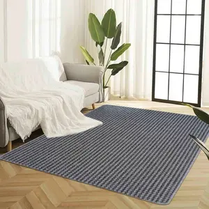 Eden Non Slip Washable Dirt Trapper Indoor Doormat - Kitchen Mats - Floor Mats - Grey 90x150 cm