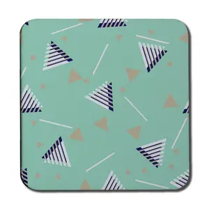 Square 6 Piece Coaster Set (Set of 6)