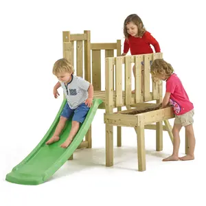 TP Forest Toddler Wooden Climbing Frame & Slide - FSC certified