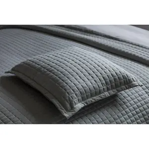 Belledorm Crompton Filled Cushion Grey (One Size)